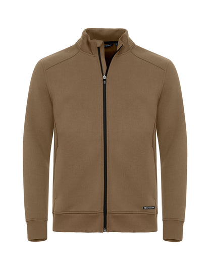 Personalised Custom Branded Cutter & Buck Pemberton Cardigan Full Zip Men's Jacket - Brand It Essex Ltd