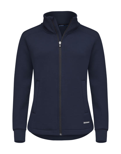 Personalised Custom Branded Cutter & Buck Pemberton Cardigan Full Zip Women's Jacket - Brand It Essex Ltd