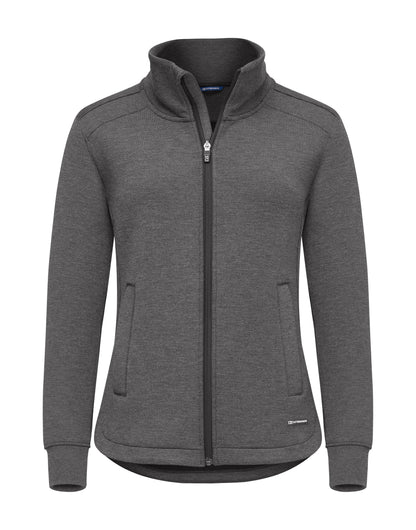 Personalised Custom Branded Cutter & Buck Pemberton Cardigan Full Zip Women's Jacket - Brand It Essex Ltd