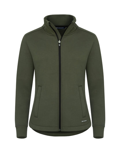 Personalised Custom Branded Cutter & Buck Pemberton Cardigan Full Zip Women's Jacket - Brand It Essex Ltd