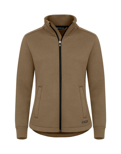 Personalised Custom Branded Cutter & Buck Pemberton Cardigan Full Zip Women's Jacket - Brand It Essex Ltd