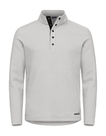 Personalised Custom Branded Cutter & Buck Hunts Point Fleece Men's Snap Placket Top - Brand It Essex Ltd