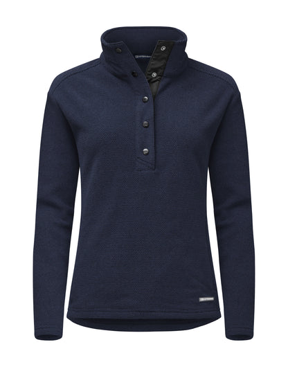 Personalised Custom Branded Cutter & Buck Hunts Point Fleece Women's Snap Placket Top - Brand It Essex Ltd