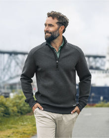 Personalised Custom Branded Cutter & Buck Pemberton Half Zip Men's Sweatshirt - Brand It Essex Ltd