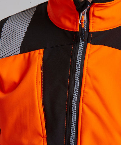 Portwest PW3 Hi-Vis Softshell Jacket (PW366)