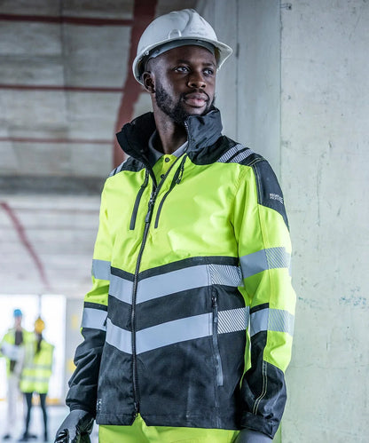Hi-Vis X-Pro Waterproof shell jacket - RG483