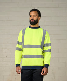 Pro RTX Hi-Vis Two Tone Sweatshirt (RX730)