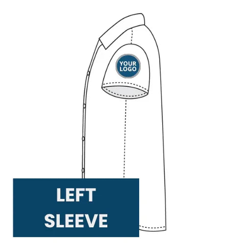 Personalised Custom Branded Shirt Branding Locations - Brand It Essex Ltd