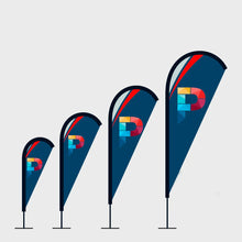 Teardrop Printed Flag - Brand It Essex Ltd