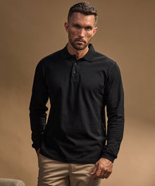 Tee Jays Luxury Stretch Long Sleeve Polo Shirt (TJ1406)