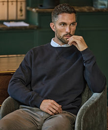 Tee Jays Ribbed Interlock Crew Neck Sweatshirt (TJ5504)