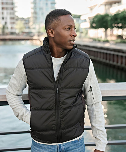 Tee Jays Hybrid-Stretch Bodywarmer TJ9114 branded workwear lifestyle shot
