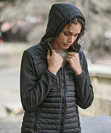 Tee Jays Ladies Crossover Hooded Jacket  (TJ9629)