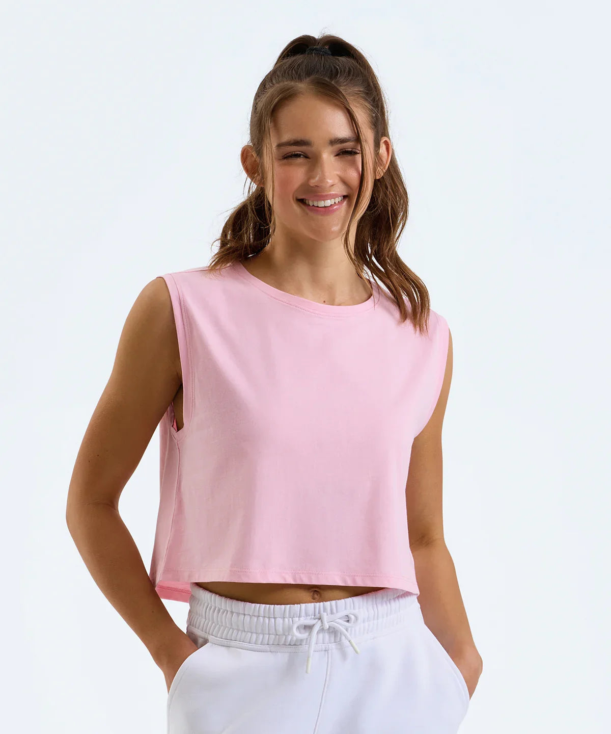 Personalised Custom Branded Women's TriDri Organic Crop Tank - Brand It Essex Ltd