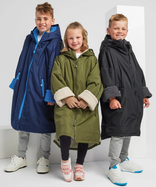 Kids TriDri All-seasons waterproof changing robe - Brand It Essex Ltd