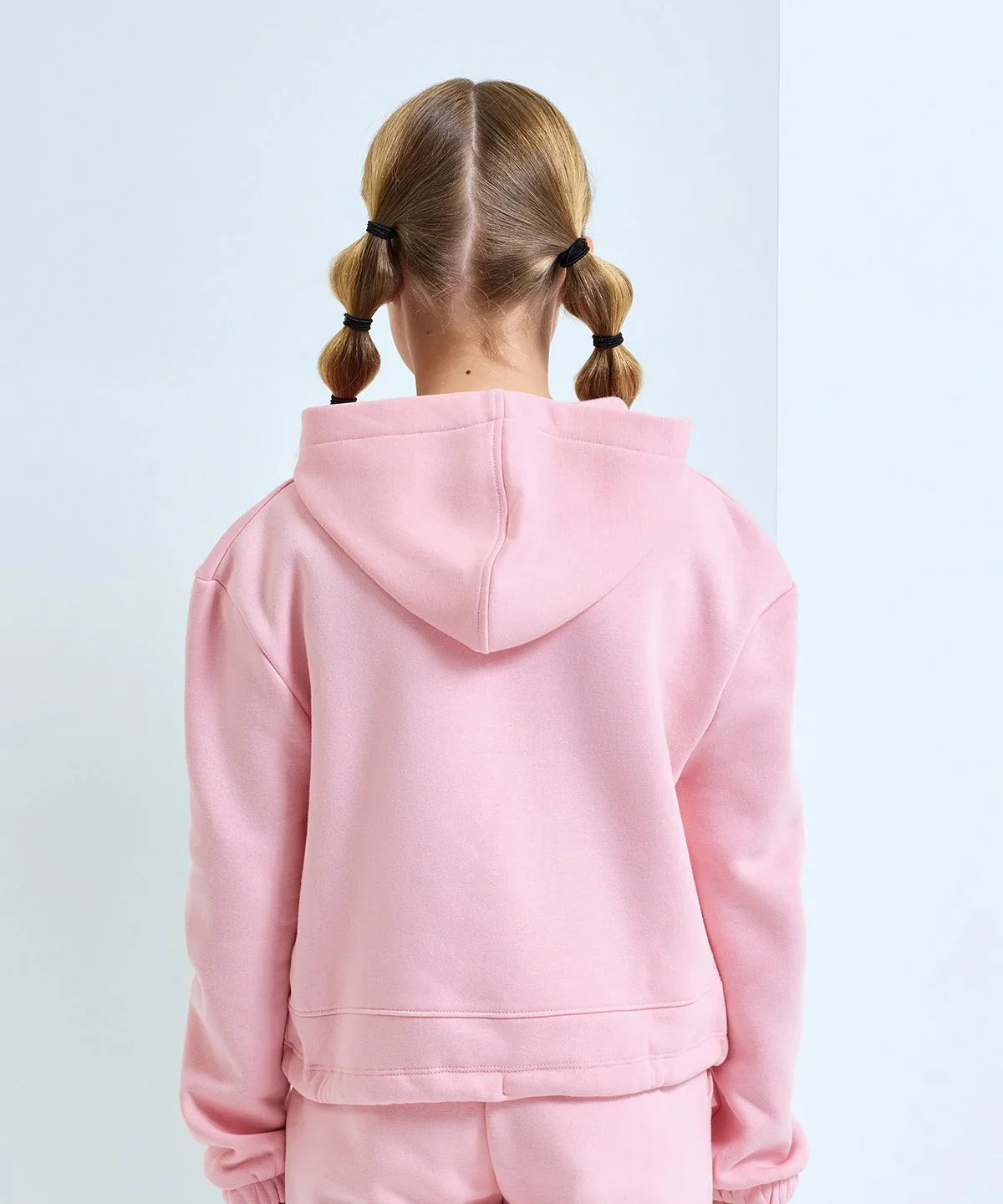 Kids TriDri recycled cropped oversize hoodie - Brand It Essex Ltd