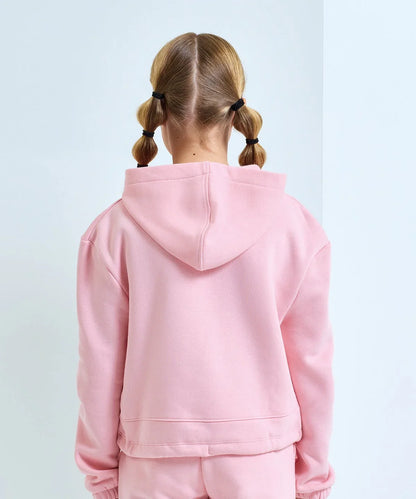 Kids TriDri recycled cropped oversize hoodie - Brand It Essex Ltd