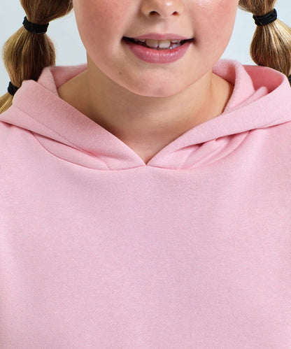 Kids TriDri recycled cropped oversize hoodie - Brand It Essex Ltd