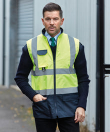 Yoko Two Tone Bodywarmer (HV005)